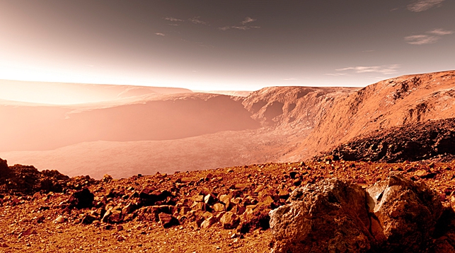 Атмосфера Марса в прошлом была насыщена кислородом