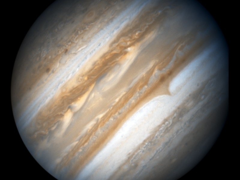 Телескоп VLT сделал фото Юпитера в высоком разрешении