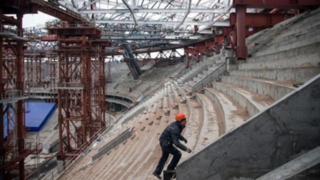 Генпрокуратура проверит задержку зарплат при строительстве «Зенит-Арены» после митинга строителей