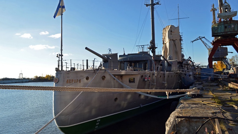 Крейсер «Аврора» отправится на Петроградскую набережную в конце рабочей недели