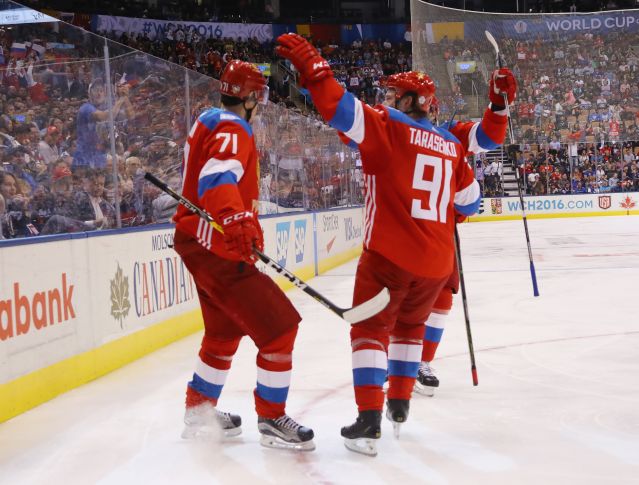 Российская Федерация вышла в полуфинал Кубка мира по хоккею и сыграет с Канадой