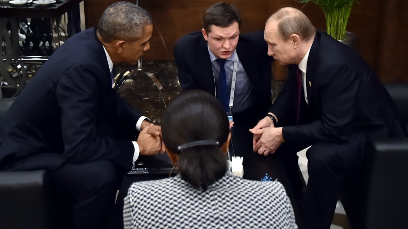 Путин и Обама обсудили потребность перемирия в Сирии