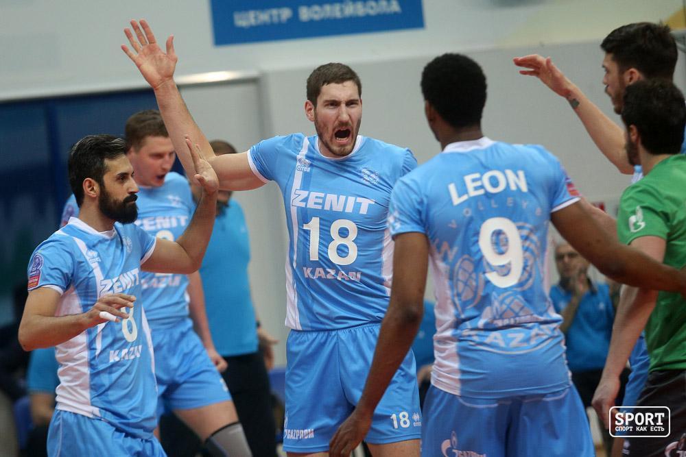 Волейболисты казанского «Зенита» преждевременно обеспечили себе победу в чемпионате РФ