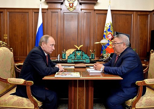 Владимир Путин встретился с Главой Якутии Егором Борисовым