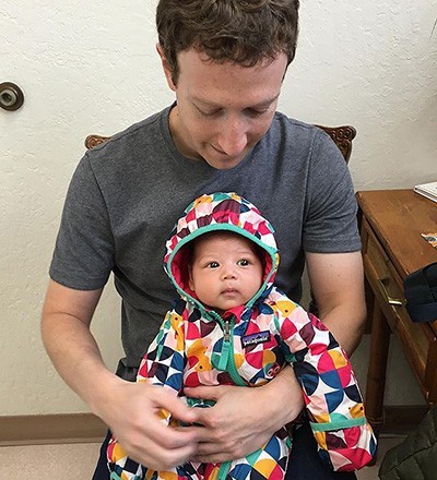 Сеть взорвало фото Цукерберга с маленькой дочкой