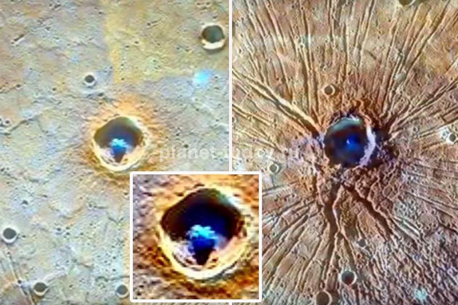 В кратере Меркурия астрономы отыскали здания