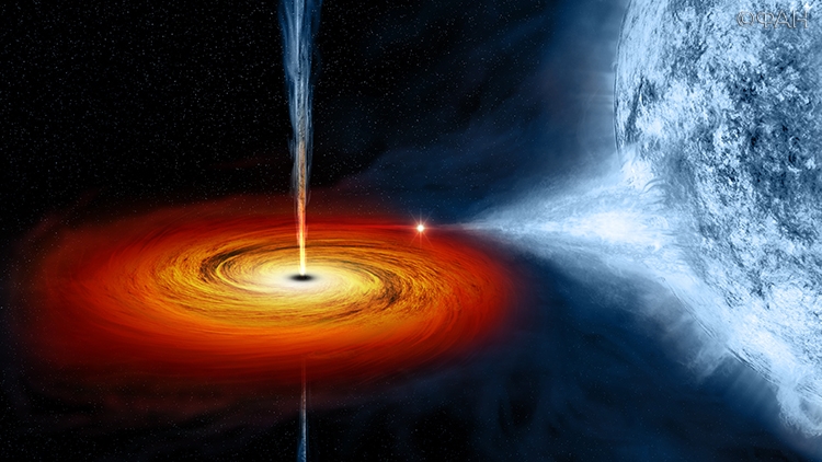 «Хаббл» отыскал необычную черную дыру в созвездии Девы