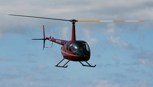 Cотрудники экстренных служб обнаружили вероятное место падения вертолета на Алтае