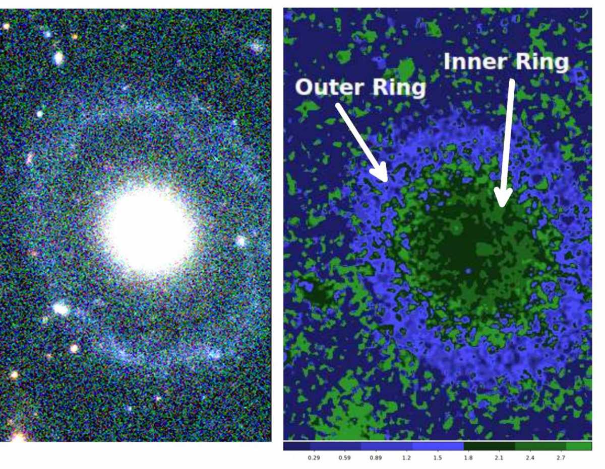 В 359 млн световых лет от Земли открыта необыкновенная галактика типа Хоага