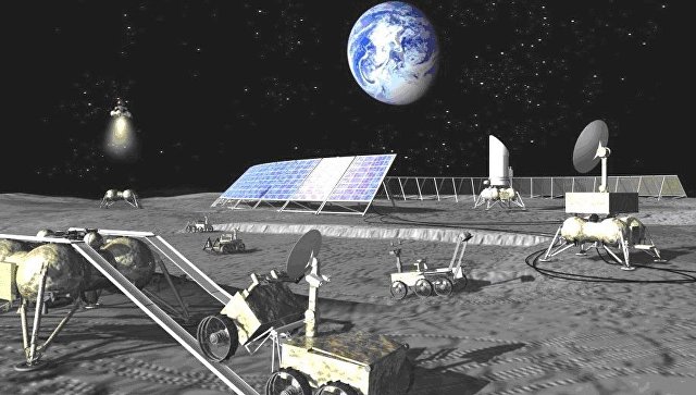 Ученые: Строительство баз на Луне придется немного отложить