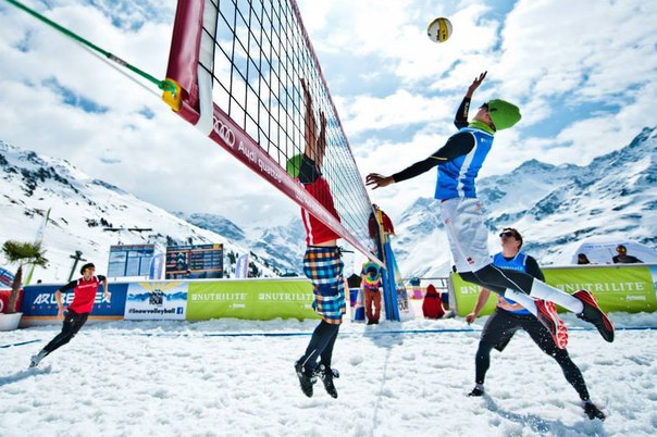 В Сочи сыграют в снежный волейбол
