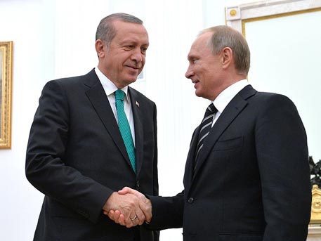 Путин и Эрдоган обсудили по телефону ситуацию в Сирии