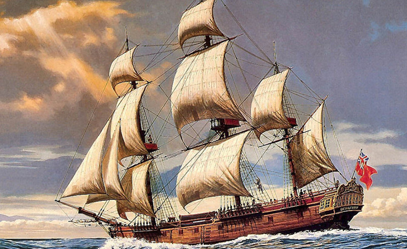 У берегов Америки отыскали корабль Джеймса Кука