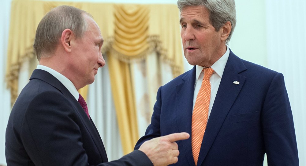 Керри назвал условия снятия американских санкций с РФ