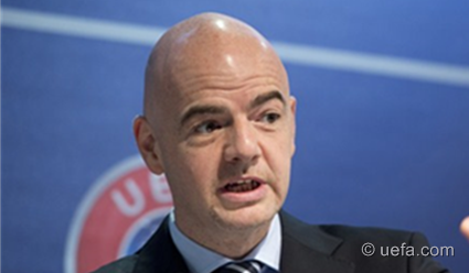 Руководитель FIFA готов использовать санкции в отношении русского футбола