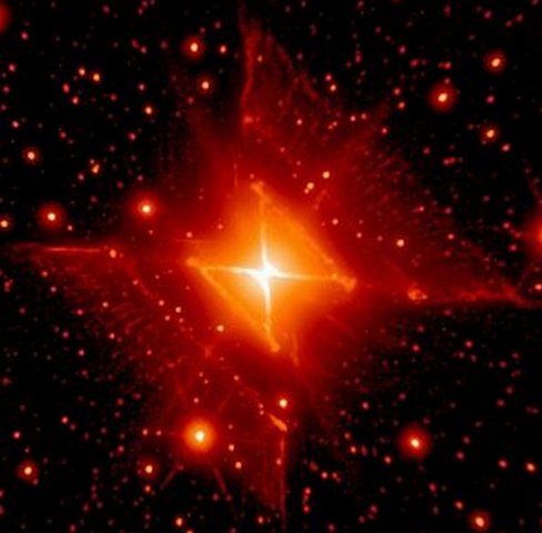 Таинственный «красный квадрат» в космосе — Hubble сделал фото