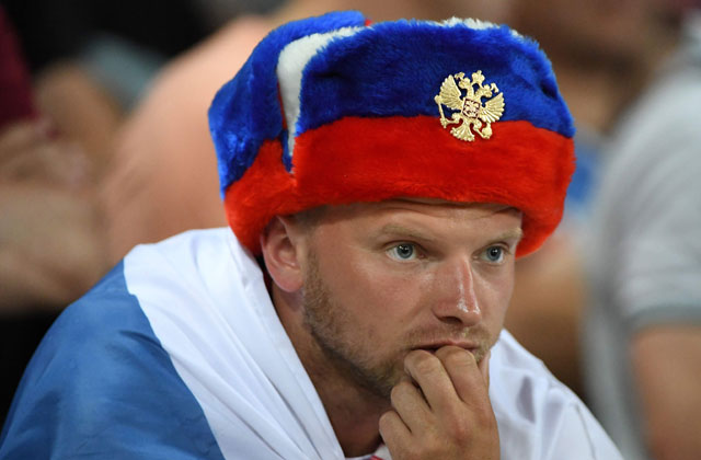 Сборная Российской Федерации по футболу уступила Уэльсу и покинула Евро