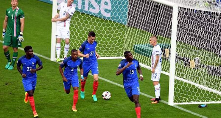ЕВРО-2016: французы разгромили исландцев и вышли в полуфинал (3)