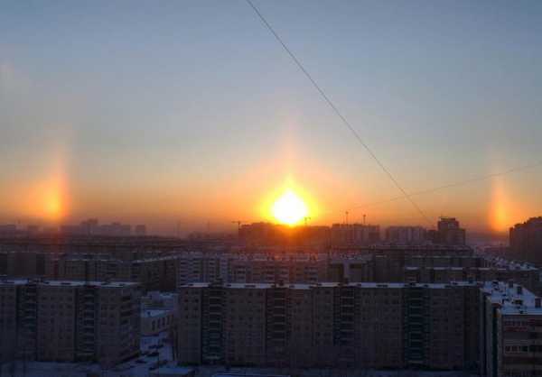 Над Уралом взошли три солнца