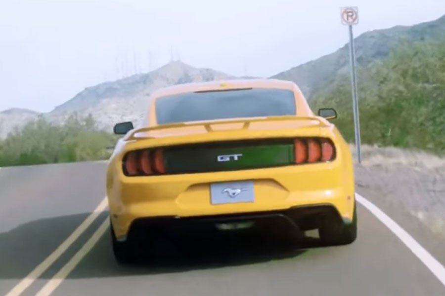 Новый Форд Mustang попал на видео