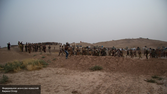 В центре города Эр-Рамади в Ираке армия окружила боевиков ИГ