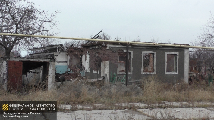 Украинские силовики открыли минометный огонь по селам ДНР