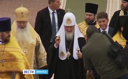 Патриарх Кирилл освятил на Сахалине собор и храм