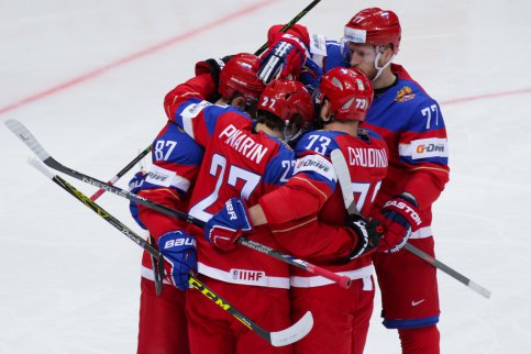 Сборная Российской Федерации по хоккею обыграла чехов в выставочном матче