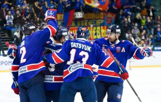 Хоккеисты СКА победили омский «Авангард», забросив 5 шайб