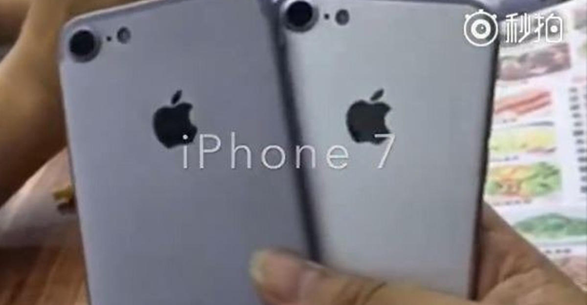 На видео показали разницу между iPhone 6s и iPhone 7
