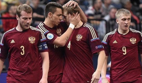 Сборная Российской Федерации по мини-футболу стартовала с победы на Euro