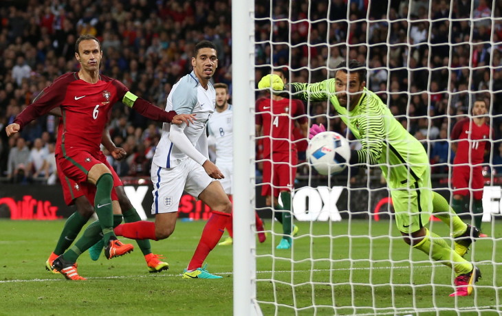 Сборная Британии по футболу обыграла Португалию