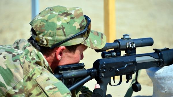 Русские снайперы стали лучшими в парном зачете на международном конкурсе в Казахстане