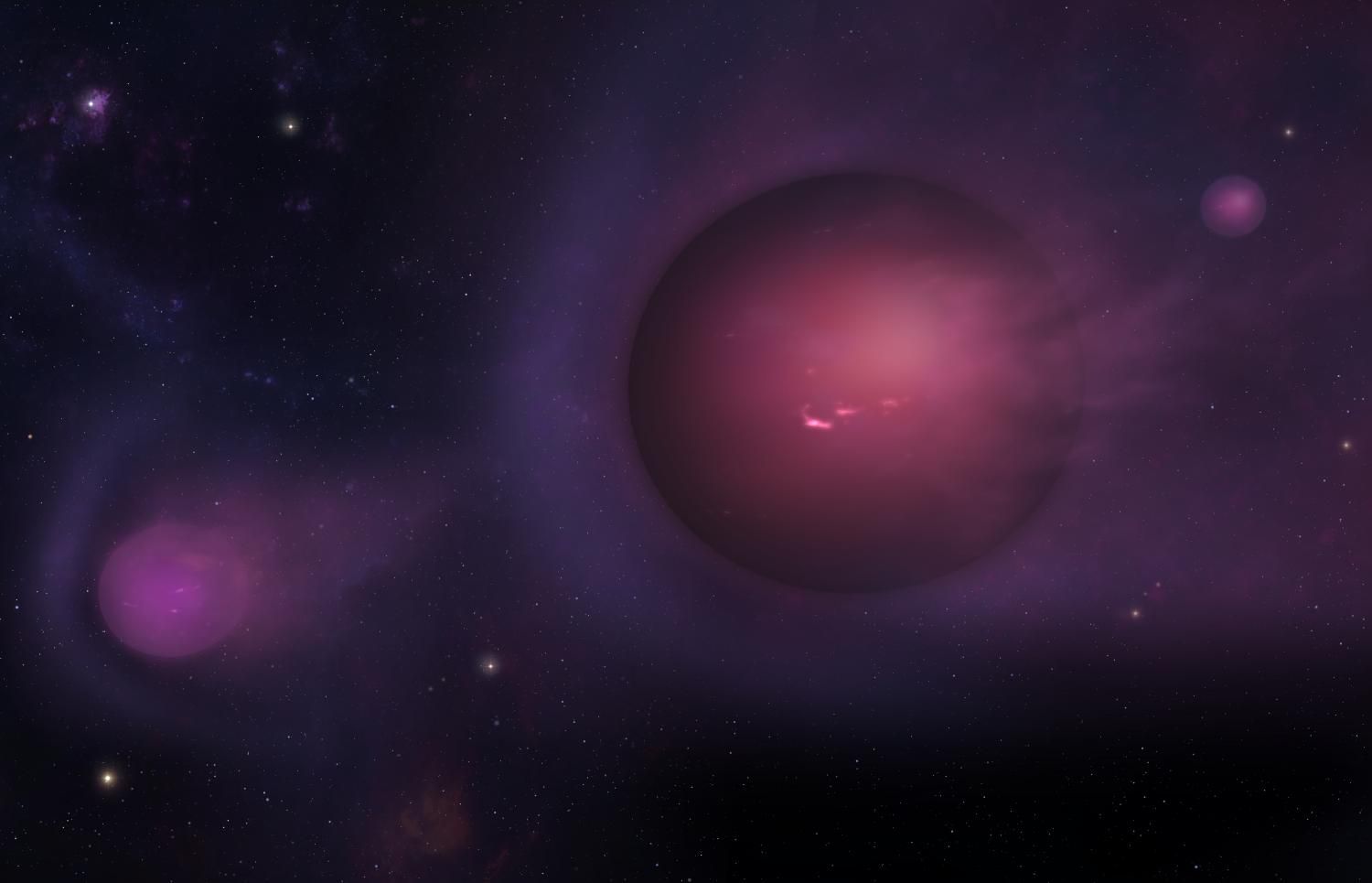 Вблизи Млечного пути найдены огромные черные дыры — астрономы