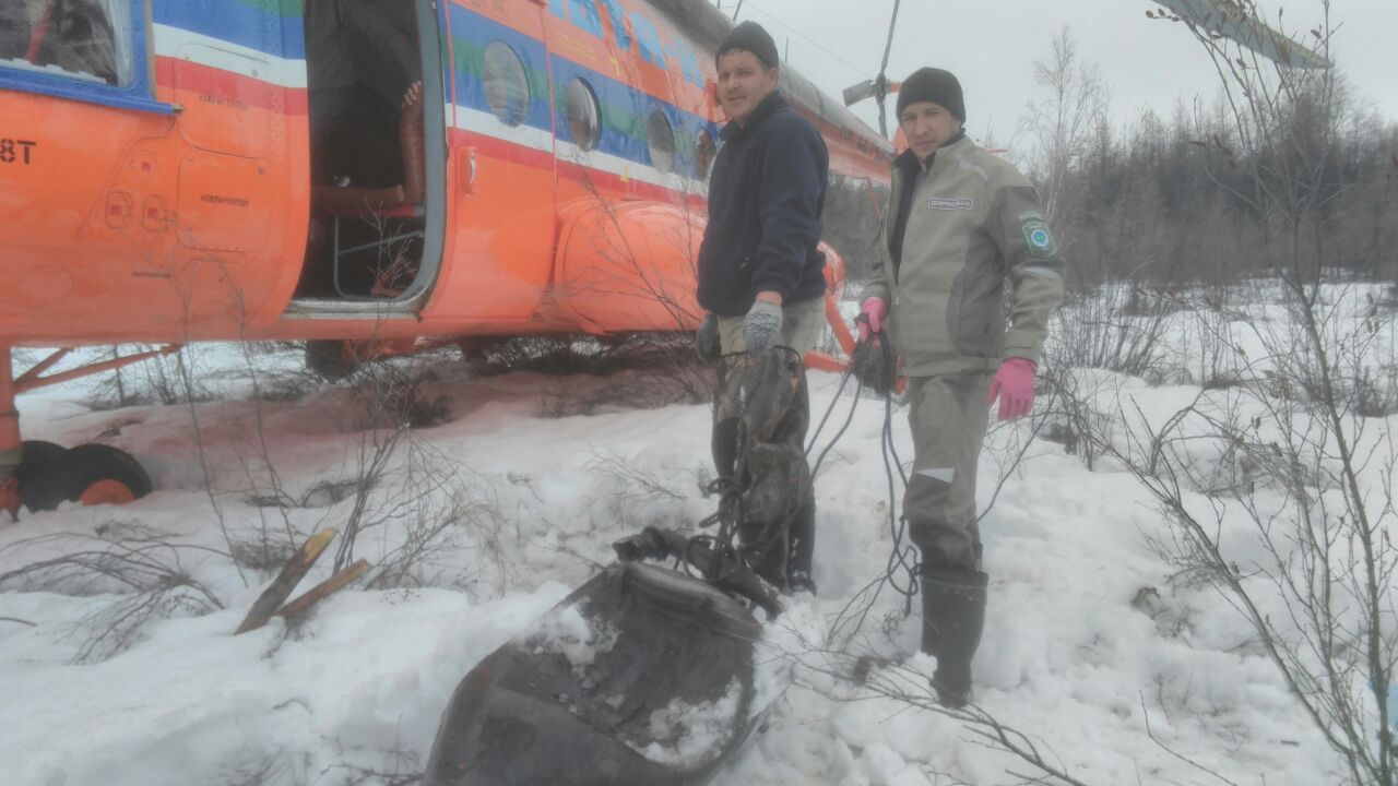 В Якутии обнаружили фрагмент 2-ой ступени запущенной с Восточного ракеты «Союз»