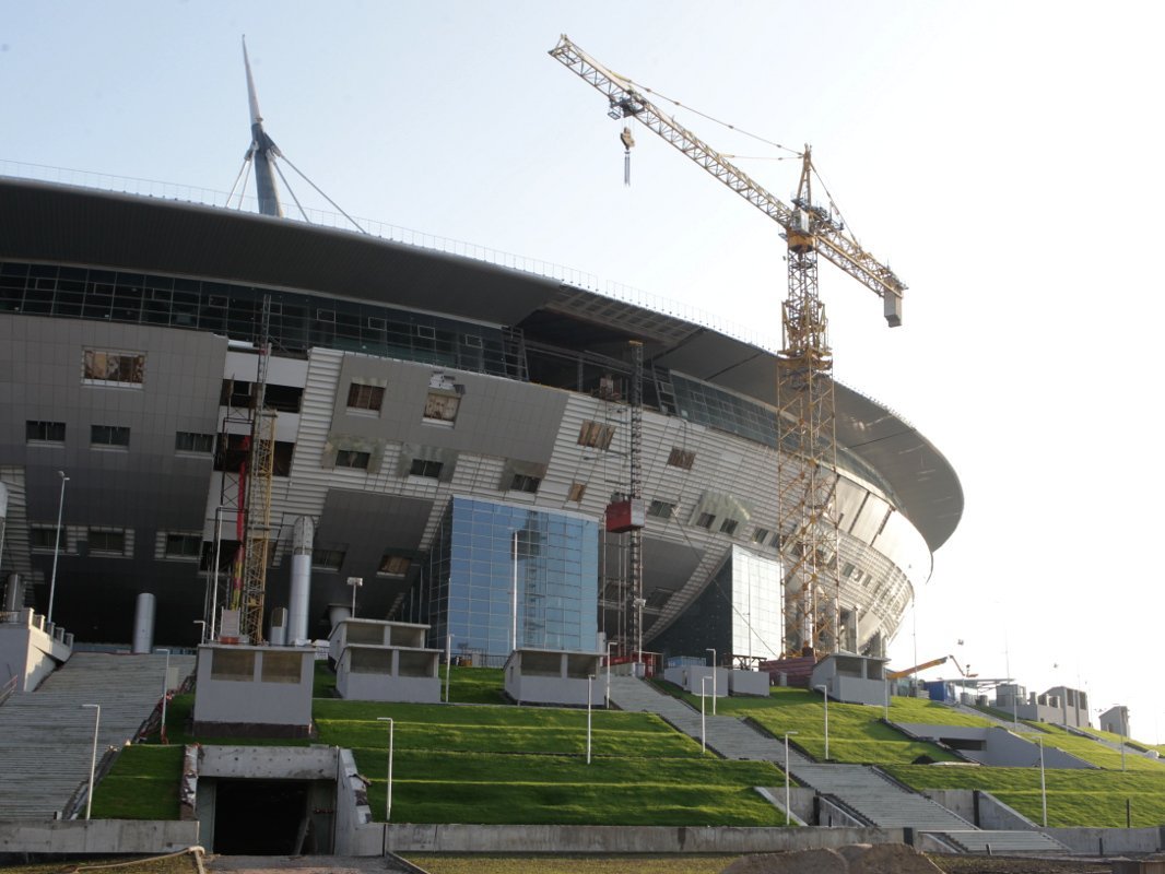 Срок сдачи стадиона «Зенит-Арена» сдвинули на конец марта