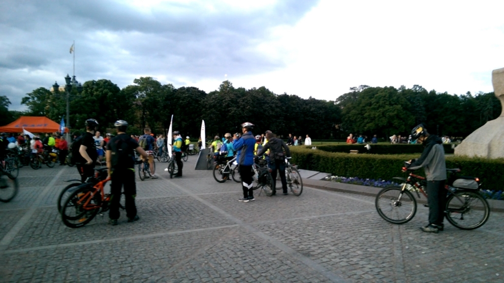 Милиция разогнала традиционный велопробег «Белые ночи»