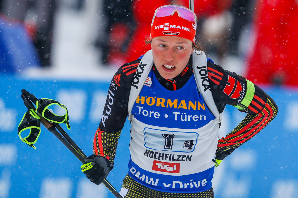 Лаура Дальмайер выиграла пятую золотую медаль чемпионата мира Хохфильцена