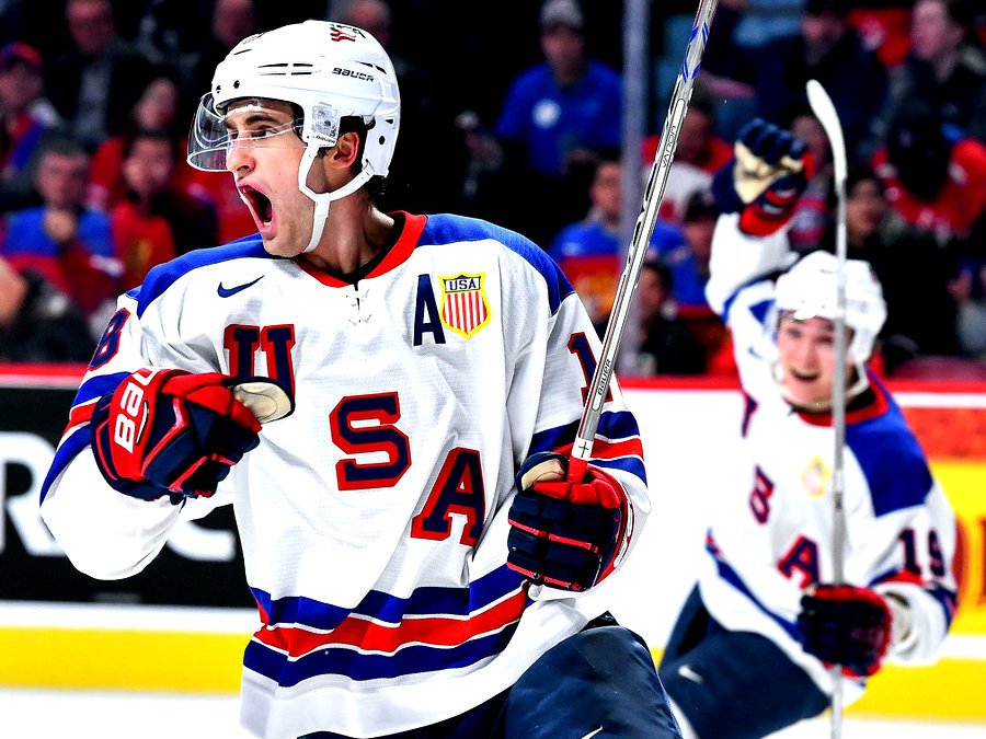 Сборная США выиграла у Канады в Молодёжном чемпионате мира по хоккею