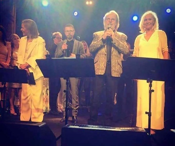 ABBA воссоединилась в честь 50-летия группы