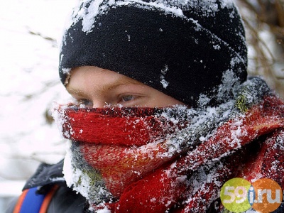 В Перми предполагается похолодание до -26