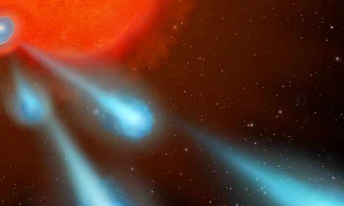 Телескоп Hubble зафиксировал таинственные огненные шарики