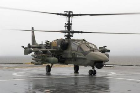 Российская Федерация продаст Египту 46 военных вертолётов Ка-52 «Аллигатор»