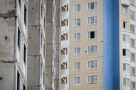 Ввод недвижимости в российской столице в I квартале уменьшился на 25%