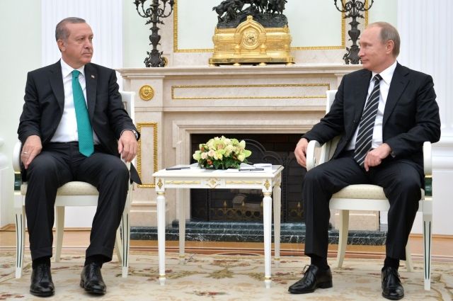 Эрдоган сказал Путину о ходе расследования убийства русского посла
