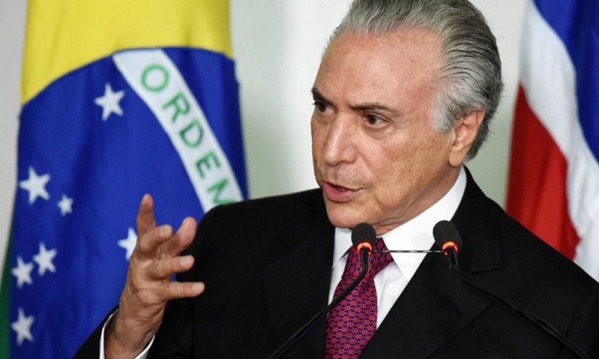 Мишел Темер вступил в должность президента Бразилии