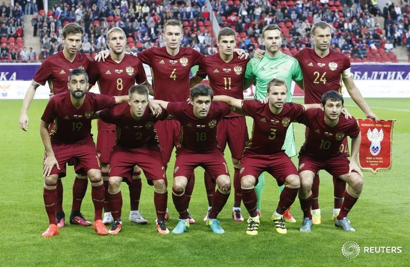 Русская сборная опустилась на 56 место в рейтинге ФИФА