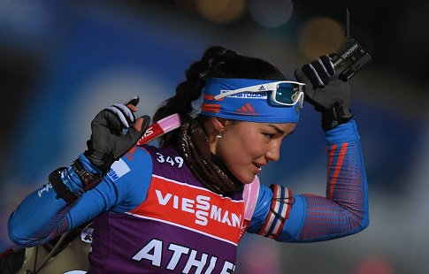 Биатлонистка Акимова первенствовала в спринте на этапе Кубка мира в Нове-Место