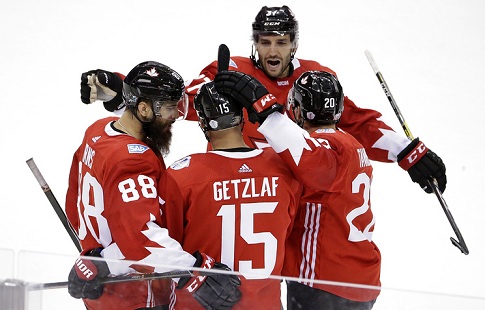 Сборные Канады и Европы гарантировали себе участие в полуфинале Кубке Мира