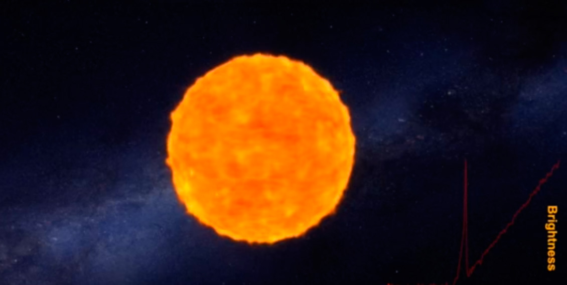 Профессионалы из NASA показали взрыв сверхновой звезды